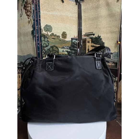 Betty Boop Shoulder Bag Black Polyester 15" L x 10" H x 3.5" D - Picture 2 of 8